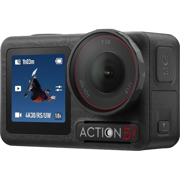 Екшн-камера DJI Osmo Action 5 Pro Adventure Combo - Фото 7 Екшн-камера DJI Osmo Action 5 Pro Adventure Combo - изображение 7