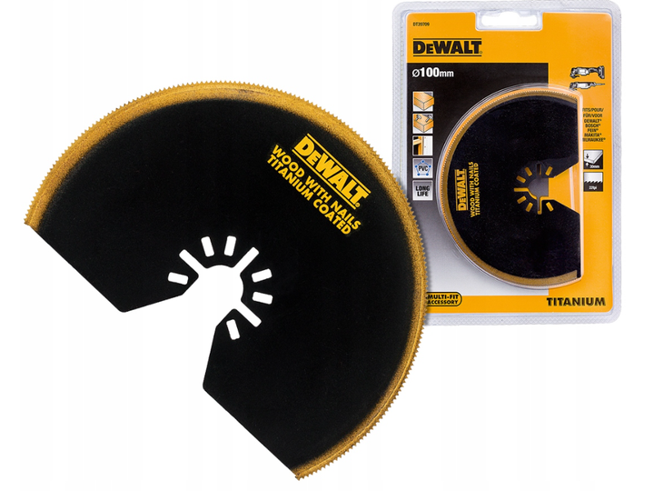 Brzeszczot półokrągły do narzędzi wielofunkcyjnych DeWALT (5035048099322) - obraz 3