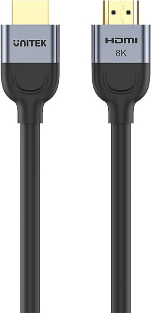 Kabel Unitek HDMI - HDMI 1 m Space Grey (C11086GY01-1M) - obraz 2