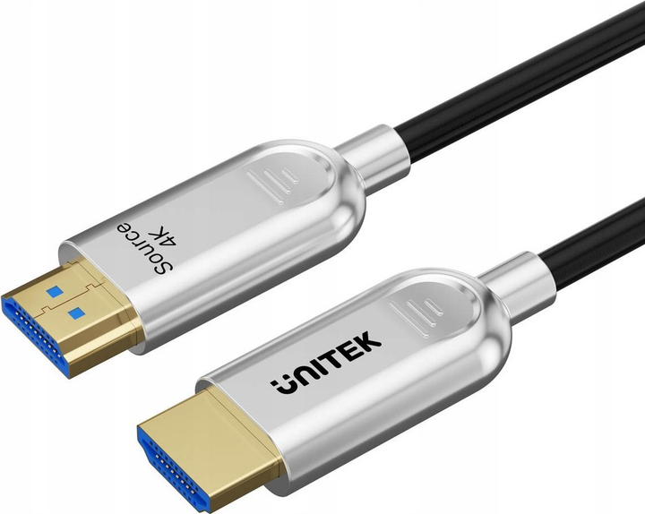 Kabel Unitek HDMI - HDMI 70 m Silver (C11092ASL01-70M) - obraz 1