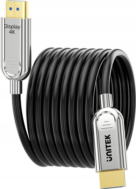 Kabel Unitek HDMI - HDMI 80 m Silver (C11092ASL01-80M) - obraz 3