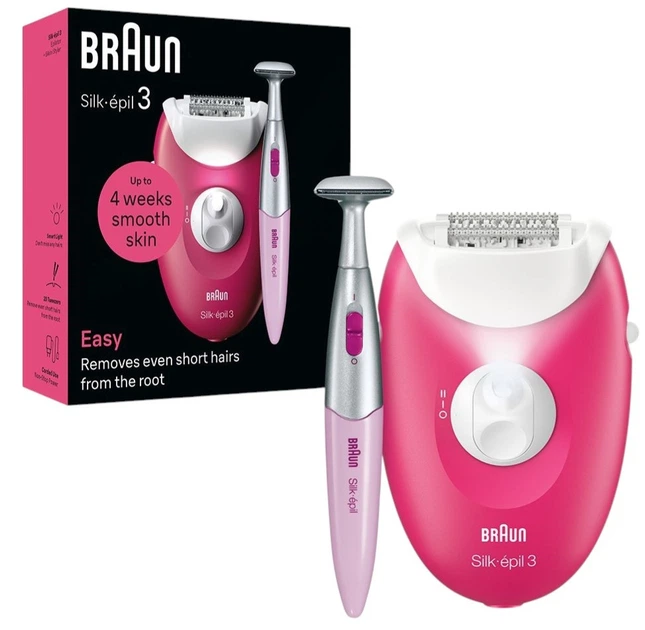 Епілятор Braun Silk-epil 3 SE 3-202 - зображення 3
