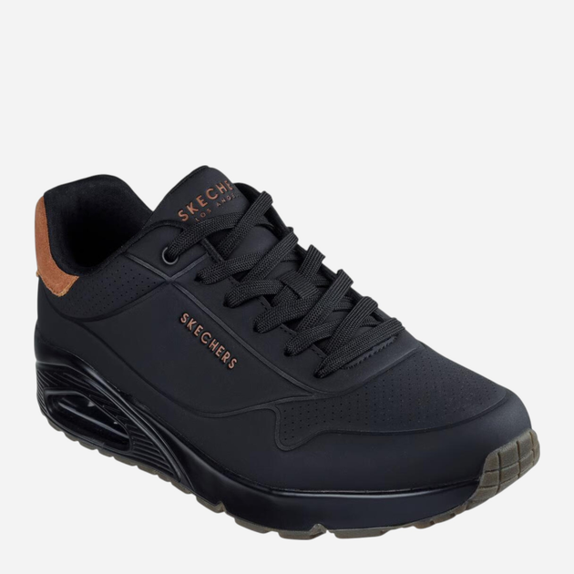 Чоловічі кросівки Skechers Uno Suited On Air 183004-BBK 44 Чорні (197976464414) - зображення 2