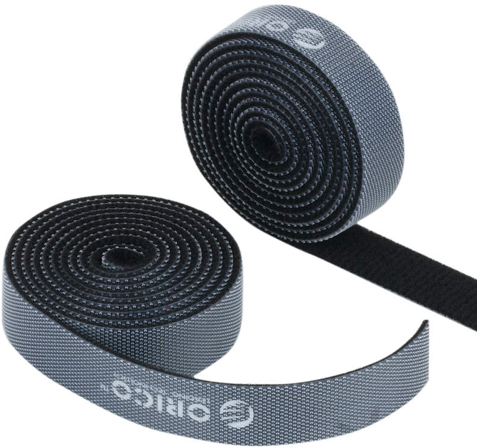 Органайзер для кабелів Orico 1 м Black (CBT-1S-BK) - зображення 4