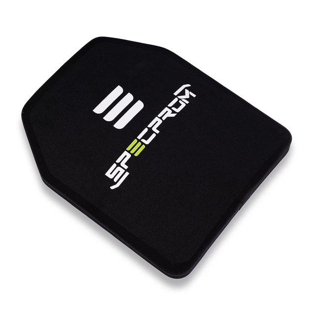 Керамічна бронеплита SPECPROM 6 класу ДСТУ 2.8 кг 25х30 см Чорна - изображение 7