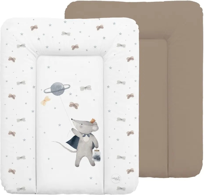 Mata do przewijania Ceba Baby Basic miękka Cosmic Mouse 50 x 70 cm (5907672346496) - obraz 1