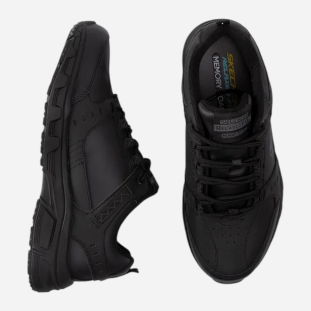 Чоловічі кросівки Skechers Oak Canyon Redwick 51896-BBK 41 Чорні (193642308402) - зображення 4