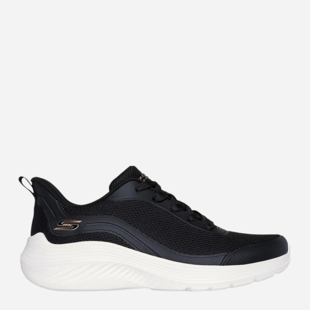 Sneakersy damskie Skechers Bobs Squad Waves Still Wading 117483-BLK 38.5 Czarne (197976454033) - obraz 1