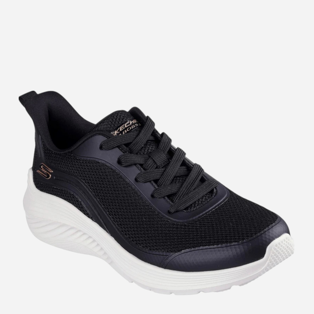 Sneakersy damskie Skechers Bobs Squad Waves Still Wading 117483-BLK 38.5 Czarne (197976454033) - obraz 2