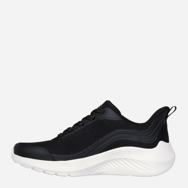 Sneakersy damskie Skechers Bobs Squad Waves Still Wading 117483-BLK 37 Czarne (197976454002) - obraz 3