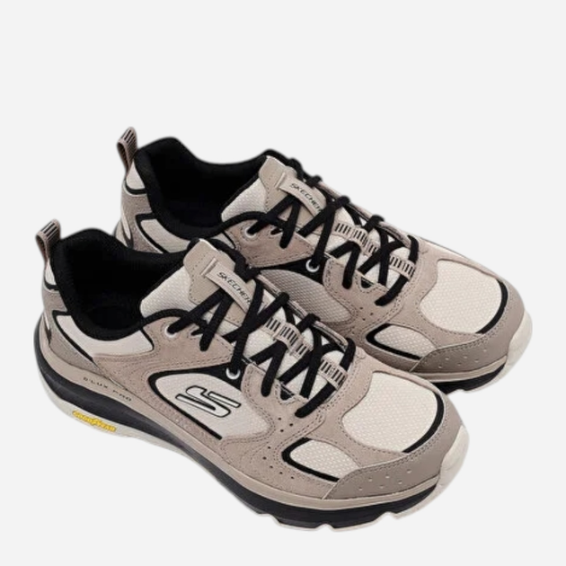 Buty sportowe damskie Skechers D`lux Pro 180262-BKTP 35 Szare (198376986797) - obraz 4