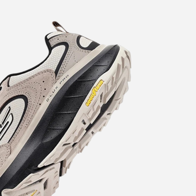 Buty sportowe damskie Skechers D`lux Pro 180262-BKTP 38.5 Szare (198376986865) - obraz 7