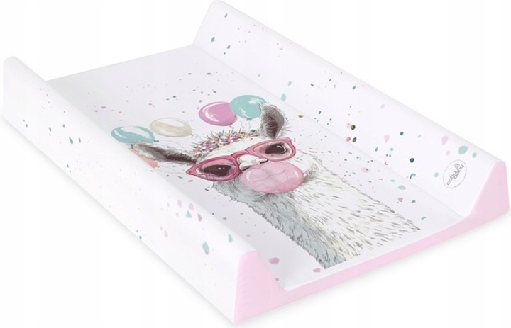 Mata do przewijania Ceba Baby Basic miękka profilowana Crazy Lama 50 x 70 cm (5907672345307) - obraz 3