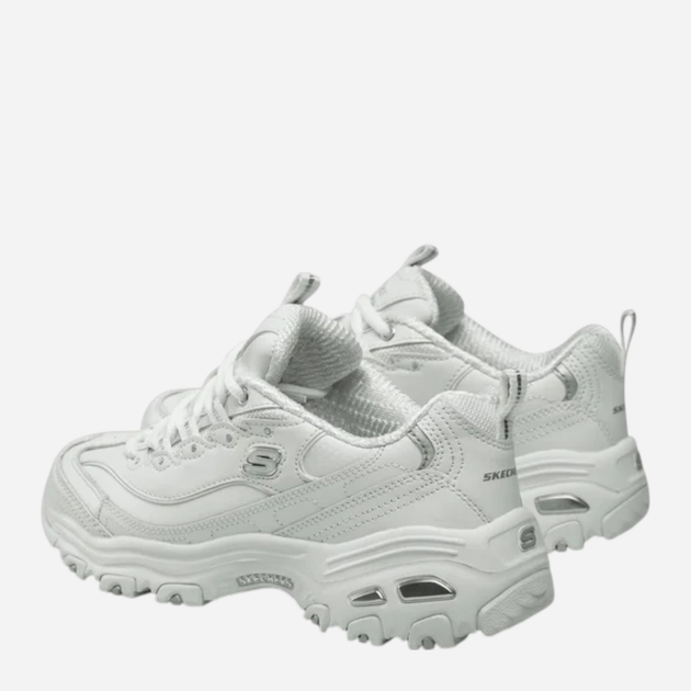 Жіночі кросівки Skechers D`lites Fresh Start 11931-WSL 42 Білі (191665956327) - зображення 3