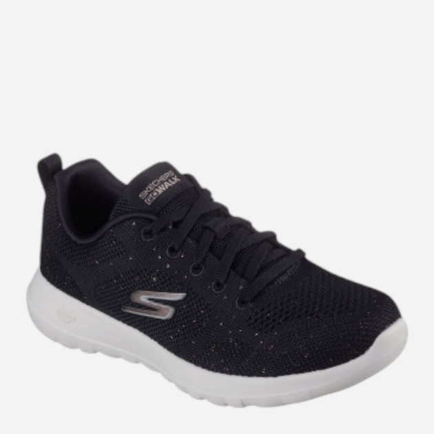 Жіночі кросівки Skechers Go Walk Joy Violet 124640-BKRG 37 Чорні (197976853591) - зображення 2