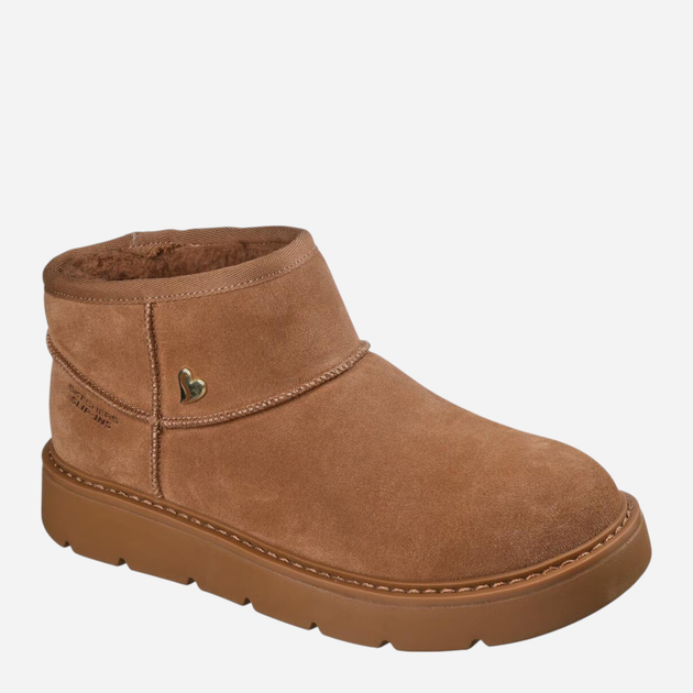 Жіночі уггі Skechers Keepsakes Cozy Cozy Mini 167848-CSNT 40 Коричневі (199025260268) - зображення 2