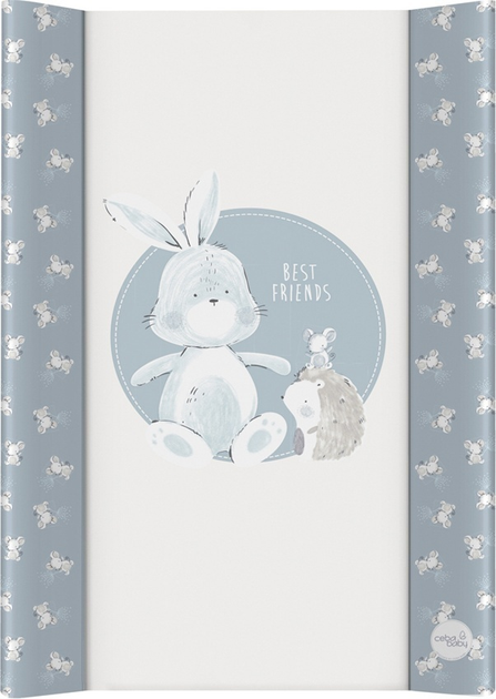 Mata do przewijania Ceba Baby Basic twarda Friends 50 x 70 cm (5907672341798)a - obraz 1
