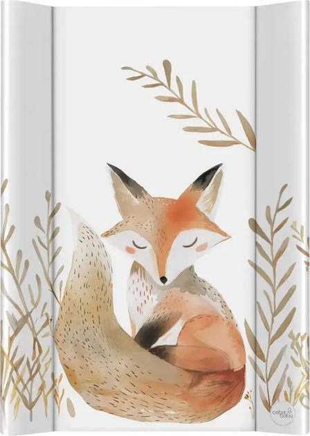 Mata do przewijania Ceba Baby Basic twarda Red Fox 50 x 70 cm (5907672345161) - obraz 1