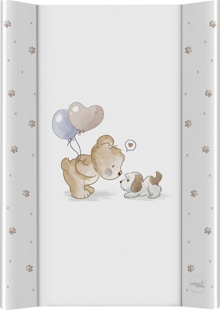 Mata do przewijania Ceba Baby Ultra Light twarda Friends Forever 50 x 70 cm (5907672341941) - obraz 1