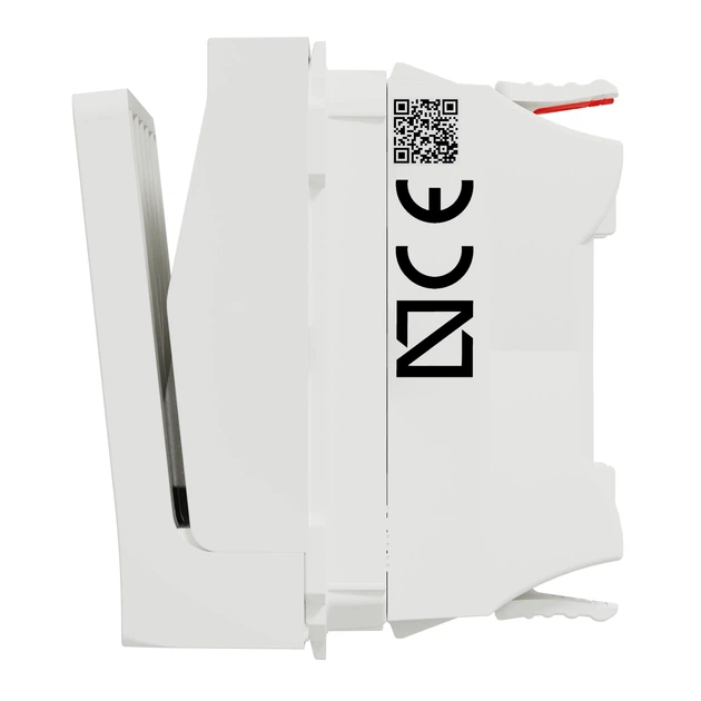 Вимикач картковий Schneider Electric Unica New з підсвіткою 2 модулі білий NU328318 - зображення 4