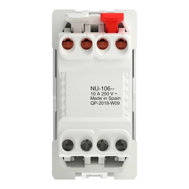 Выключатель кнопочный Schneider Electric Unica New 1 модуль белый NU310618 - изображение 5