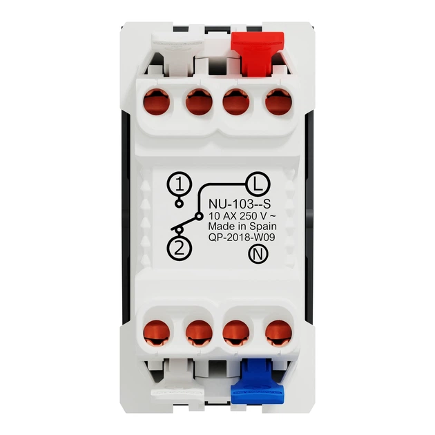 Переключатель с нейтралью Schneider Electric Unica New 1 модуль антрацит NU310354S - изображение 4