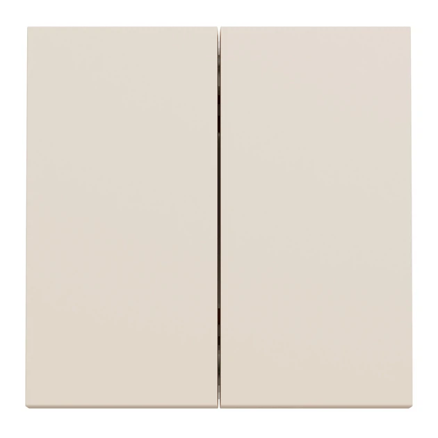 Переключатель двухклавишный Schneider Electric Unica New 2 модуля бежевый NU321344 - изображение 3