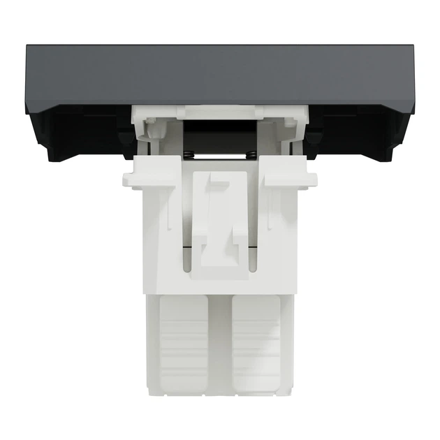 Переключатель перекрёстный Schneider Electric Unica New 2 модуля антрацит NU320554 - изображение 2