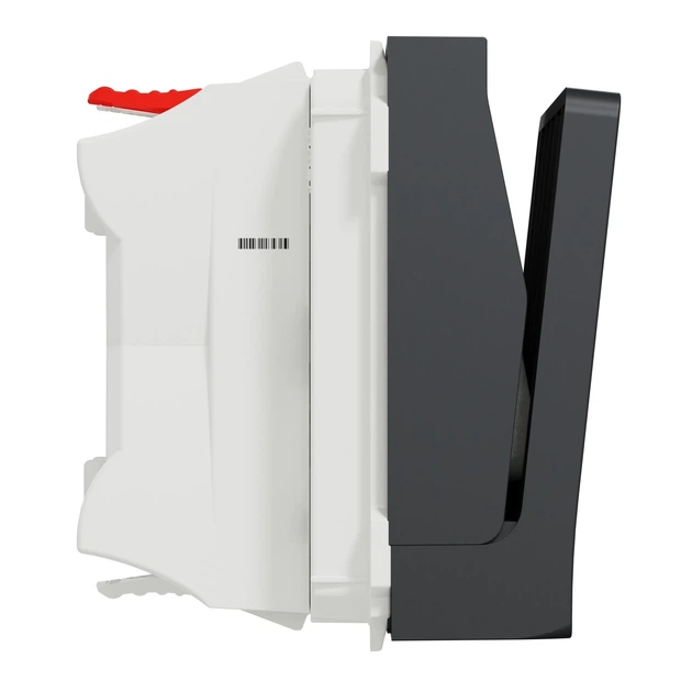Вимикач картковий Schneider Electric Unica New з підсвіткою 2 модулі антрацит NU328354 - зображення 5