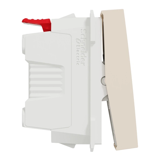 Выключатель Schneider Electric Unica New 1 модуль бежевый NU310144 - изображение 2