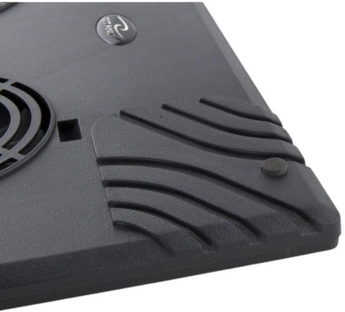 Podstawka chłodząca pod laptopa Titanum 15.6" TA102 Black (5901299901700) - obraz 4