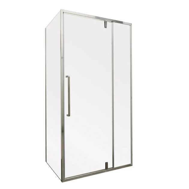 Душова кабіна без піддону Mixxus Premium BEVEL SC01-120x80x195-TR Chrome прозоре скло 6мм (MI6871) - Фото 1 Душова кабіна без піддону Mixxus Premium BEVEL SC01-120x80x195-TR Chrome прозоре скло 6мм (MI6871) - зображення 1