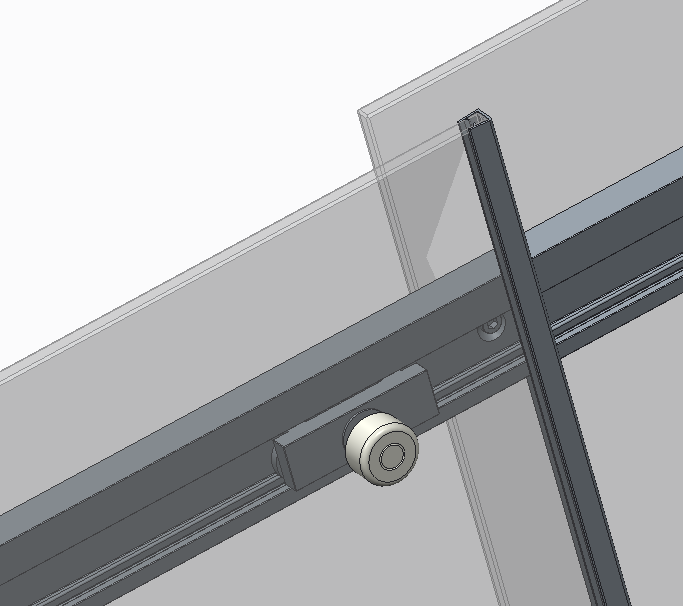 Дверь в нишу Koer SR SD02-140×200-TR-01 прозрачное стекло Easy Clean 8мм, хром (KR5383) - изображение 9