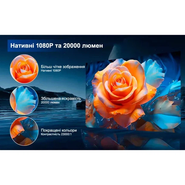 Проектор 4K Android XPRO PANOPLUS LUXO (D8W(F)_7500) - изображение 8