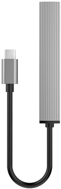 USB-хаб Orico 1 х USB-A 3.0, 3 х USB-A 2.0 5Gbps (AH-13-GY-EP-HW) - зображення 3