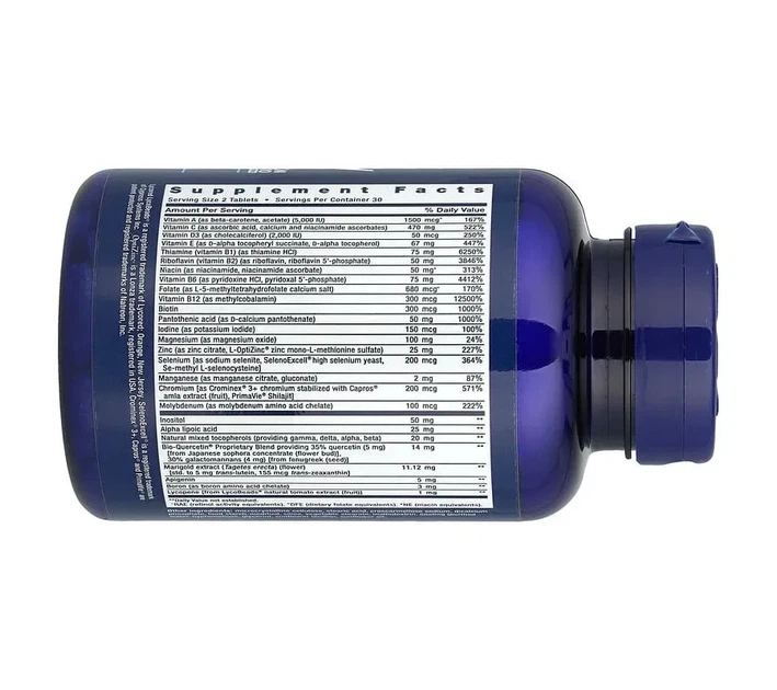 Мультивитамины Life Extension (Two-Per-Day Tablets) 60 таблеток - изображение 2
