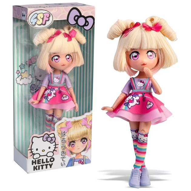 Кукла 4SF Manga Dolls Hello Kitty Конфетка-Единорог (HKTF0400) - Фото 1 Кукла 4SF Manga Dolls Hello Kitty Конфетка-Единорог (HKTF0400) - изображение 1