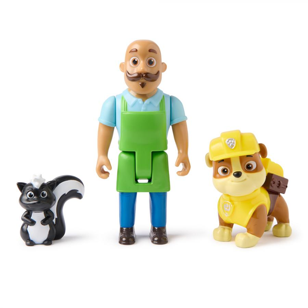 Колекційні фігурки Paw Patrol Кремеза містера Портера та скунса 6072996 (0681147068049) - зображення 2