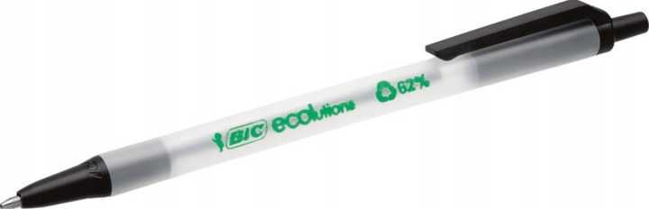 Набір ручок BIC Clic Stic Ecolutions Medium 1.0 мм 50 шт Black (0070330178212) - зображення 3