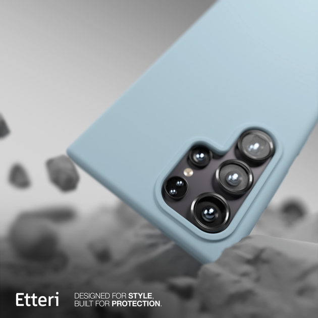 Панель Etteri Silicone Mag do Samsung Galaxy S25 Ultra Light blue (GSM192088) - зображення 5