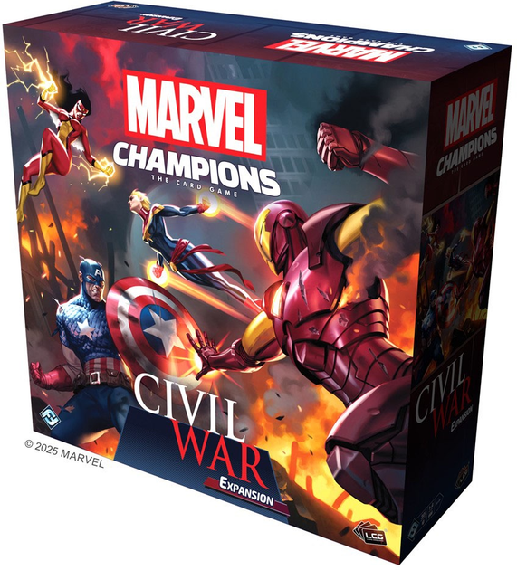 Dodatek do gry planszowej Fantasy Flight Games Marvel Champions: Civil War Expansion (wydanie angielskie) (0841333131357) - obraz 2