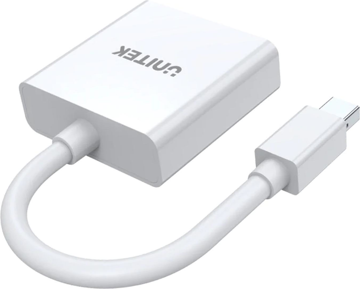 Adapter Unitek miniDisplayPort - DVI White (Y-6326WH) - obraz 3