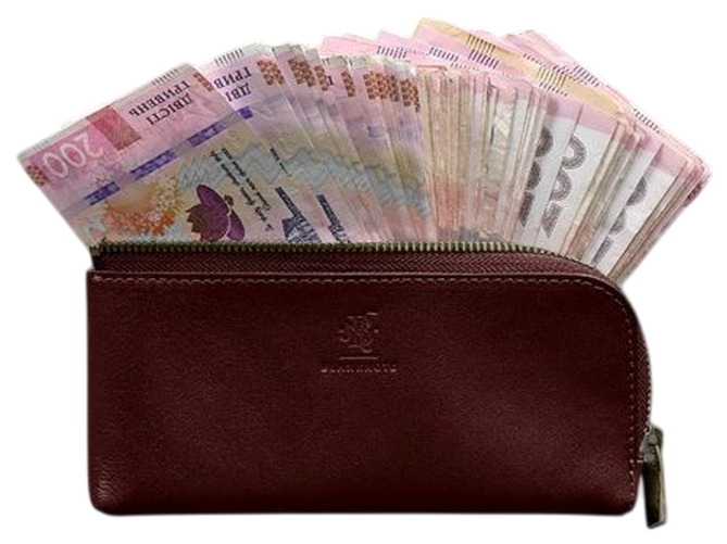 Кожаное портмоне-купюрник на молнии из натуральной кожи Краст большой кошелек для купюр бордовый 59832 - Фото 2 Кожаное портмоне-купюрник на молнии из натуральной кожи Краст большой кошелек для купюр бордовый 59832 - изображение 2