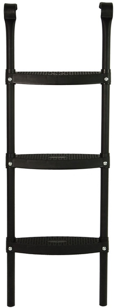 Drabina LEAN Toys Sport do trampoliny serii Best 97 cm Black (5904665994092) - obraz 2