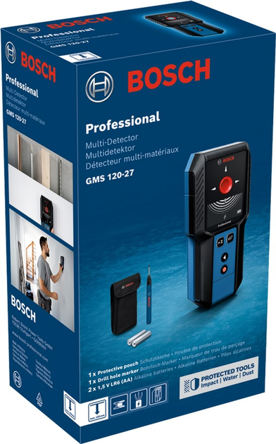 Detektor Bosch Professional GMS 120-27 (0601081700) - obraz 5