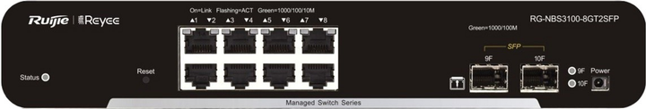 Przełącznik Ruijie Reyee RG-NBS3100-8GT2SFP - obraz 2