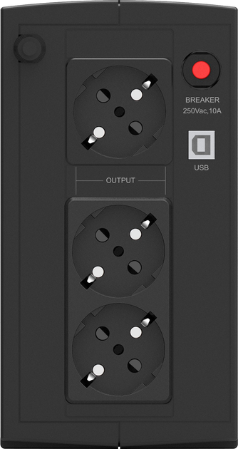 UPS PowerWalker Basic Line-interactive VI 1000 SB (10121068) - obraz 3