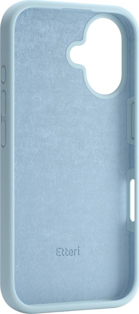 Панель Etteri Silicone Case do Apple iPhone 16 6.1 Light blue (GSM187050) - зображення 2