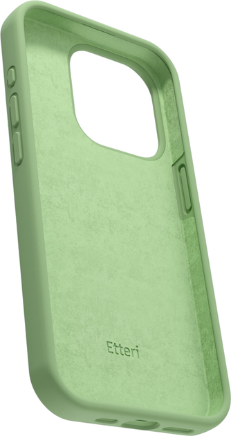 Etui plecki Etteri Silicone Case do Apple iPhone 16 6.1 Light green (GSM187046) - obraz 6