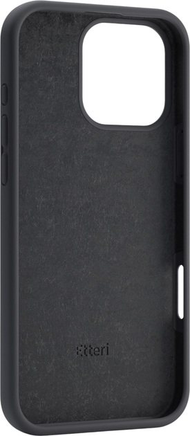 Панель Etteri Silicone Case do Apple iPhone 16 Pro 6.3 Black (GSM187041) - зображення 2